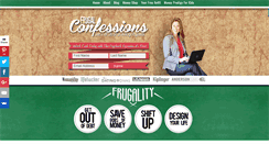 Desktop Screenshot of frugalconfessions.com